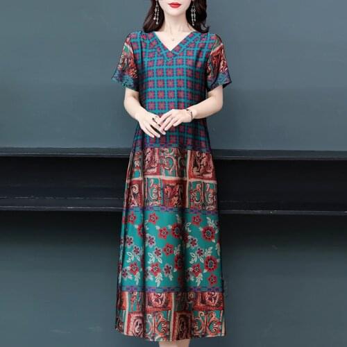 FANMUER Long Sleeve Summer Dresses