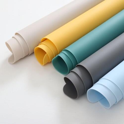 GLANYOMI Washable Silicone Placemats Stain Resistant Anti-Skid Table Mats For Kitchen Dining Table