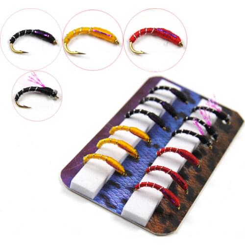 Nymph Trout Flies Fly fishing Hook Fly Fishing Bait Free to send the box