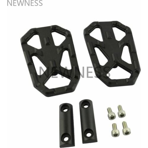 Motorcycle Front Wide Foot Peg Footpeg Enlarger Extender Footrest Pedal CNC For BMW F750GS F850GS G310GS R1200GS LC ADV S1000XR