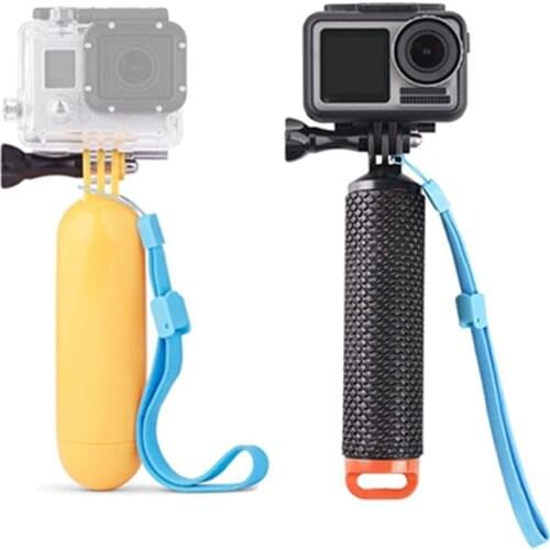 Float Hand Grip Buoyancy Rod Pole Stick Monopod Tripod for Gopro Hero 9 8 7 6 5 4 Xiaoyi Yi 4K Sjcam SJ6 Go Pro Action Camera