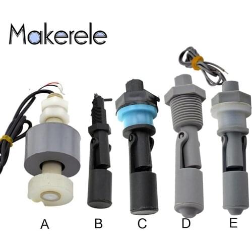 220V Float Switch Water Level Sensor Float-switch Liquid Water Automatic Water Pump Controller For Aquariums Fish Tank Indicator