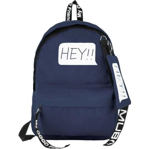 New 2021 Girl Boy Unisex Backpacks Large Capacity Shoulder High School College Messenger Bag Student Book Vintage Beach Tote Bag