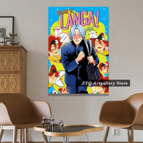 SK8 the Infinity Shy Boy Pictures Canvas Art Picture Prints Home Decor Wall Poster Decoration For Living Room