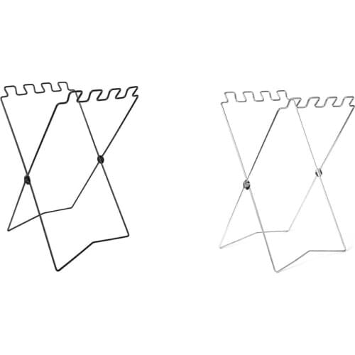 Folding Trash Bag Holder Stand Portable Foldable Outdoor Camping Picnic Garbage Rack Hanging Plastic Bag Holder