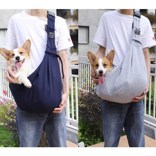 Pet Dog Bags Outting Carry Travel Bag for Cat Carrier Bags Shoulder Adjustable Pet Sling Backpack for Dogs Protector