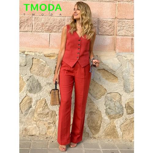 T MODA Women's Short Vests