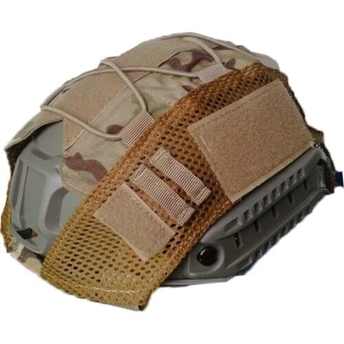 TACTIFANS Head Circumference 52-60cm Tactical FAST Helmet Cover Airsoft Wargame Gear CS Sports Safety Paintball accessories