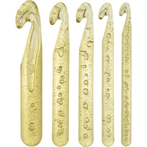 1 Pcs 12/15/18/20/25MM New Knitting Tools Sweater Knitted Extra-Thick ABS Transparent Crystal Crochet