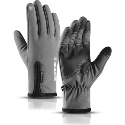 Gloves motorcycle Velvet -30 ℃ Warm 1Pair Anti Slip Men soft and comfortable Thermal Winter Fishing Gloves motorcycle Gloves