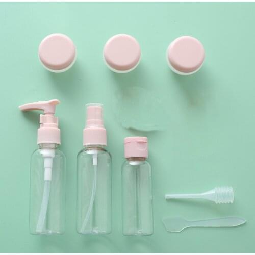 10 Pcs Refillable Bottle Spayer Cosmetic Dispenser Bottles Pump Bottles Leak Proof Makeup Liquid Empty Containers for Skin care
