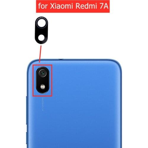 2piece for Xiaomi Redmi 7A Back Camera Glass Lens Main Rear Camera Glass Cover Sticker Glass Lens Replacement Repair Spare Parts