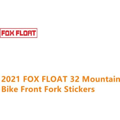 2021 FOX FLOAT 32 Mountain Bike Front Fork Stickers Bicycle Fox32 LIGHTWEIGHT XC Front Fork Decals MTB Bike Decal