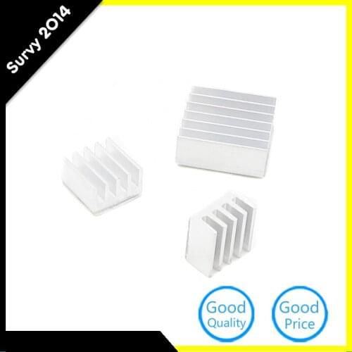 3PCS One Aluminum Heatsink Cooler Adhesive Kit For Cooling Raspberry Pi Set