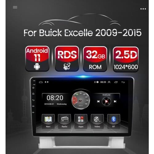 Android 11 Car GPS Radio Multimedia Player Navigation For Buick Excelle 2 2009-2015 For Opel Astra J 2009-2017 BT SWC USB FM/AM