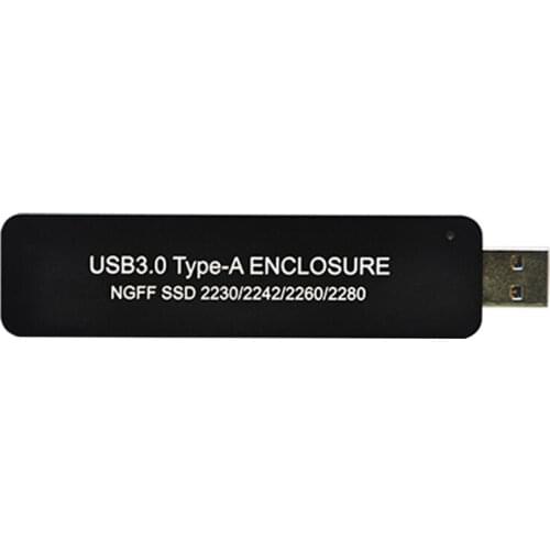 SQ-781U USB3.0 to Ngff USB3.0 In-Line M.2280 Mobile Hard Disk Case