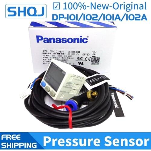 DP-101 102/101A/102A/011/012 NPN Digital Vacuum Negative Pressure Sensor Pressure Controller -100 to +100 kPa 100% New&Original