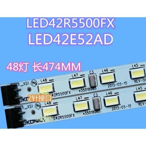 FOR konka LED42R5500FXMZ Article lamp 35018003 35018002 LED42R5500FX 1piece=48LED 472MM