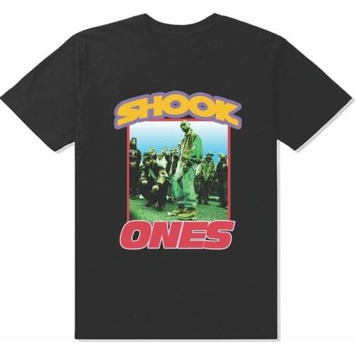 MOBB DEEP SHOOK ONES RAP TEE UNISEX T SHIRT Vintage Style Hip Hop Fashion Queens T Shirt Tops Summer Cool Funny T-Shirt