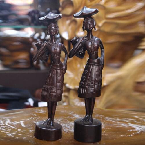 Rosewood Ethnic Girls Collection features arts and crafts boutique wood ornaments to share