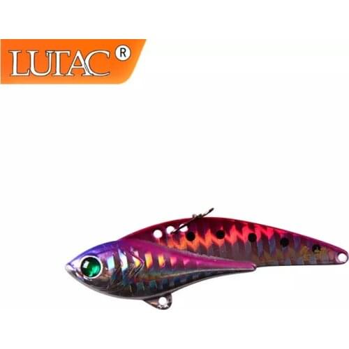 Lutac VIB Fishing Lures Wholewater Hard Artificial Baits Pesca Treble Hooks Plastic Wobblers