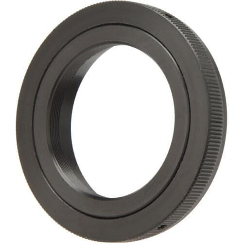 Andoer Telephoto Mirror Camera Lens Metal Adapter Ring Black for Canon EOS Cameras for T2/T Mount Lens
