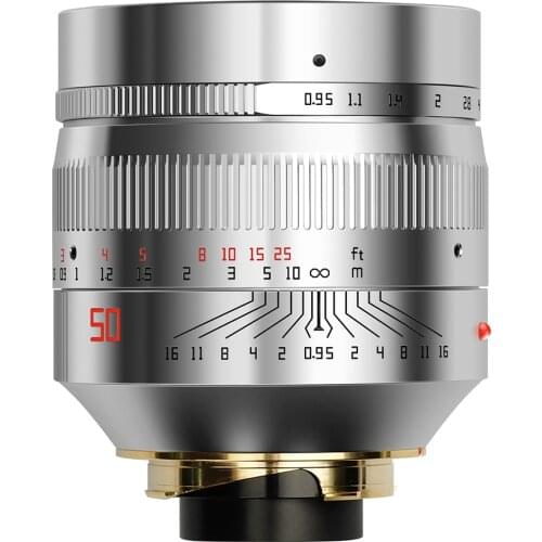 TTartisan 50mm F0.95 Lens for Leica M Mount Camera Large Aperture for Leica M9 M10 50/0.95 Camera Lens Full Frame Manual focus