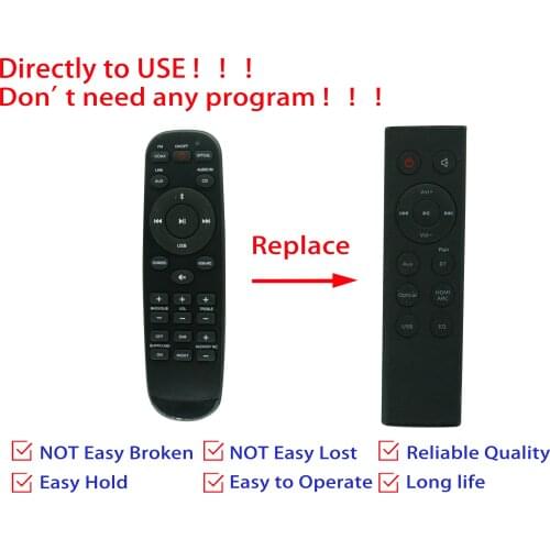 Remote Control For Philips HTL3310 HTL3310/10 HTL3310B/12 HTL3310/98 HTL3320B/10 HTL3325/10 HTL3310B/F7 Sound Bar Audio Speaker
