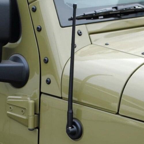 14inch Car Roof Radio FM AM Signal Replacement Antenna Car Radio FM Antenna Signal For Jeep Wrangler JK (2007-2016)