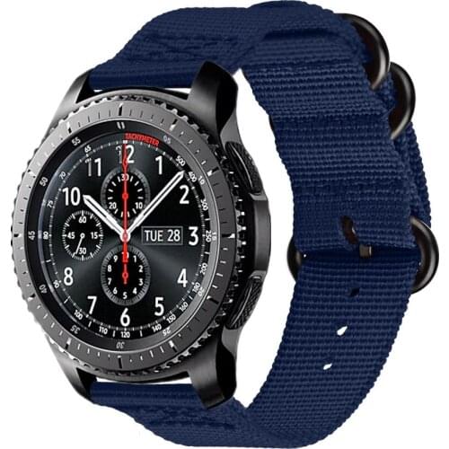 20MM 22MM Nylon Band Strap For Garmin Vivoactive3 Band Garmin Forerunner 645/245 Watch Replacement Quick Release Bracelet belt