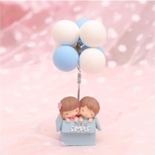 Crafts Balloon Decoration Desktop Decoration Girl Heart Car Decoration Birthday Gift Small Gift Room Decoration