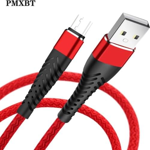 Type C/Micro USB Charger Cable Mobile Phone Data Cord For Xiaomi Samsung Huawei Android USB-C Charging Long Wire 25cm/1m/2m/3m