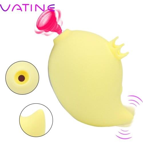 VATINE 9 Modes Bird Shape Nipple Clitoris Sucking Vibrator Simulator Adult Vibration Oral Licking Sex Shop