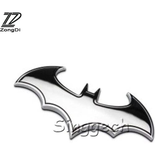 ZD Car styling Bat Stickers 3 color On Car for Alfa Romeo Chevrolet Aveo Captiva Ford Focus 3 Fiesta Mondeo Kuga Fusion 2017