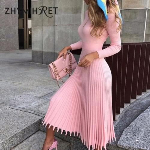 Fashionable Knitted Dresses ZHYMIHRET China