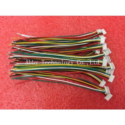 20 pcs 1.25mm Pitch 5 Pin Female Connector with 28AWG 100mm Leads Cable