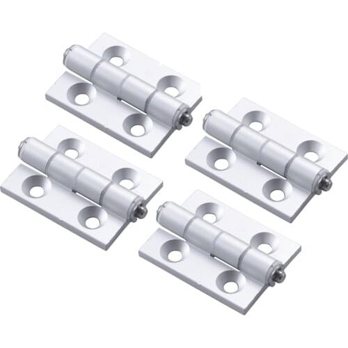 2020 Aluminum Profile Accessories 4 hole Door Frame Hinges Corner Connector Cupboard Cabinet 2/3/4pcs