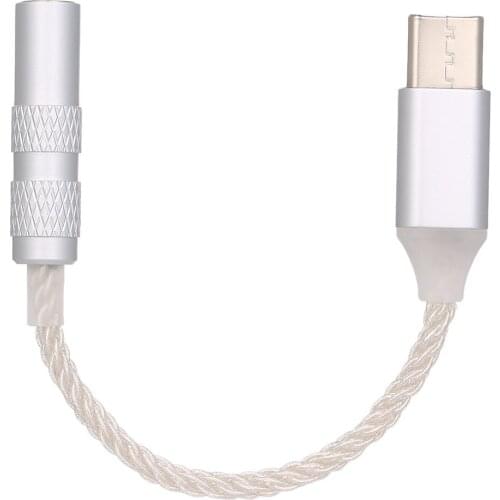 Type-C Male to 3.5mm Female Jack Audio Cable Headphone Audio Adapter Reliable Connect Any Device With 3.5mm Smart Phones