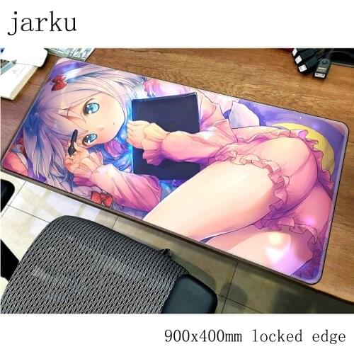 Sagiri Izumi mousepad gamer HD print home 900x400mm gaming mouse pad home notebook pc accessories Fashion padmouse ergonomic mat