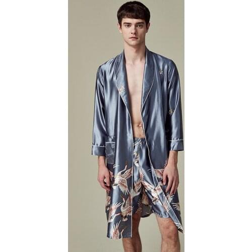 Kwyaster Men's Dressing Gowns