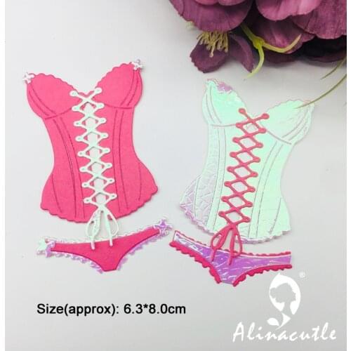 Metal Cutting Die Lady Bodysuit Bikini Cut Scrapbooking Paper craft album Handmade Card Stencil Cutter Punch Alinacutle