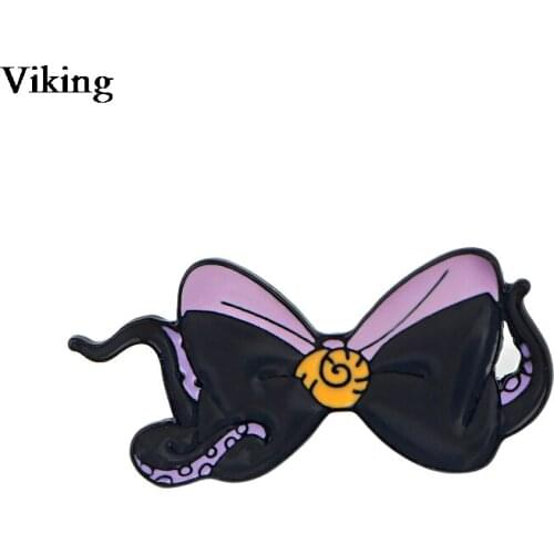 Octopus Pins Cartoon Enamel Brooches Cute Collar Pin Skirt Hat Brooch Lapel Pin Backpack Shirt Badge Fashion Gifts Jewelry G0820