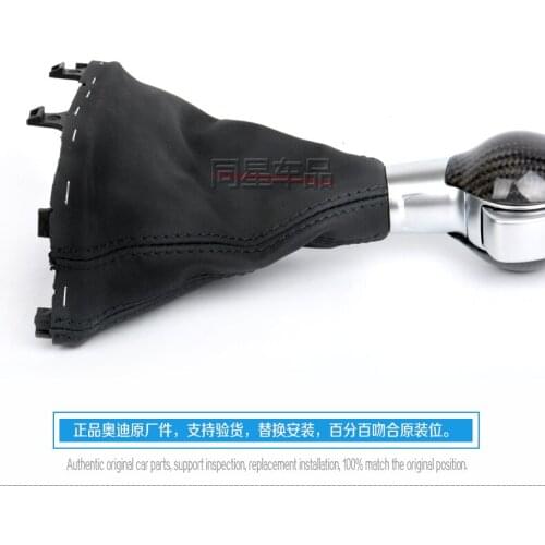 Fit for AUDI A4L A7 Q5 Q7 fit for Volkswagen Scirocco CC carbon fiber Shift knob gear knob