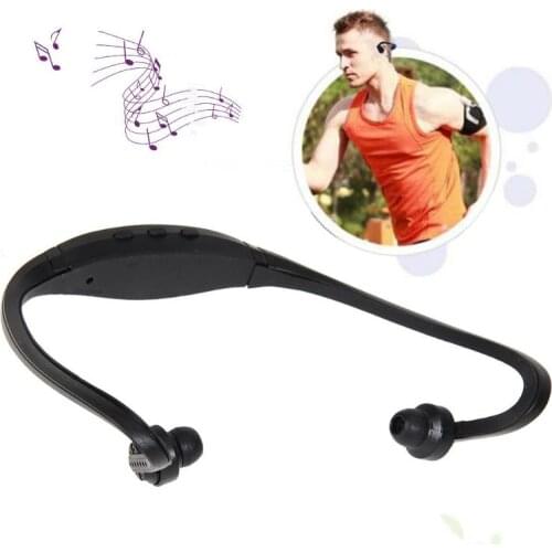 Sport Headphone Card Earphone MP3 Music Player Micro SD TF Headset