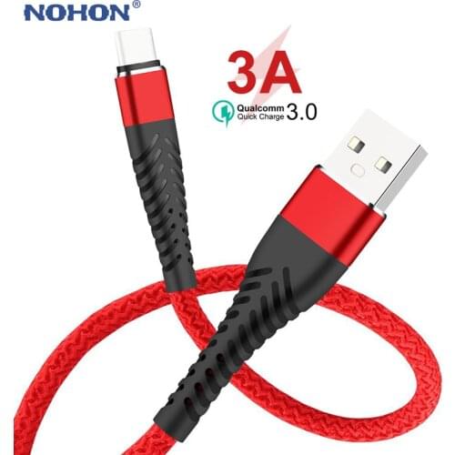 20cm 1m 2m 3m Data USB Type C Charger Cable For Samsung Huawei Xiaomi Origin Mobile Phone Type-c Fast Charging Cord Long Wire