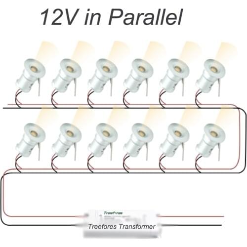 1W DC12V IP65 Mini LED RGB Spotlight + IP67 Power Supply Home Outdoor Christmas Party Roof Star Spot Lighting 80Ra 100Lm CE