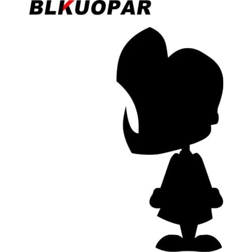 BLKUOPAR for Teen Child Girl Car Stickers Vinyl Material Decals Windshield Campervan Waterproof Bumper Sunscreen Custom Printing