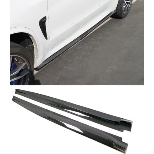 Carbon fiber Side skirts 2Pcs Fit For BMW F15 X5 M-Sport F85 X5M