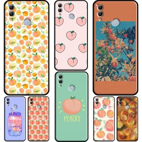 Pink Peaches Aesthetic For Huawei Honor 10i 7C 7A 6C 4C Pro 8A 9A 6X 7X 8X 9X 7S 8S 9S 8 9 20 10X 10 Lite Case