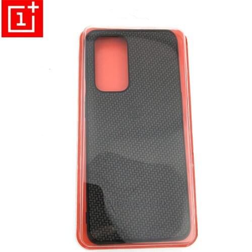 Oneplus 9 Pro Full Protection Carbon Fiber Pattern Case For One plus 9R Nord N10 N100 8 T 7T Anti-fall Business Back Cover +Box